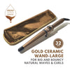 Alan Truman Gold Ceramic Wand Large