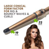 Alan Truman Gold Ceramic Wand Large