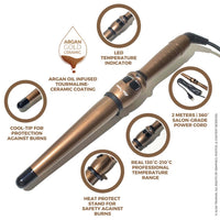 Alan Truman Gold Ceramic Wand Medium