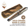 Alan Truman Gold Ceramic Wand X-Large