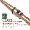 Alan Truman Gold Ceramic Wand X-Large