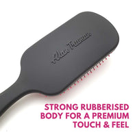 Alan Truman Knot No More Detangling & Hair Care Brush - Pink Hot Glare