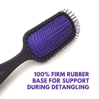 Alan Truman Knot No More Detangling & Hair Care Brush Playful Purple