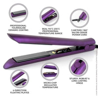 Alan Truman Purple AT102 Tourmaline Ceramic Styler
