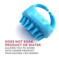 Alan Truman Scalp SOS Scalp Massage & Shampoo Brush - Blue