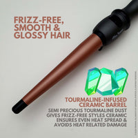 Alan Truman Tourmaline Ceramic Wand Medium