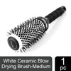 Alan Truman White Ceramic Blow Drying Brush Medium