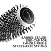 Alan Truman White Ceramic Blow Drying Brush Medium