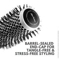 Alan Truman White Ceramic Blow Drying Brush Medium