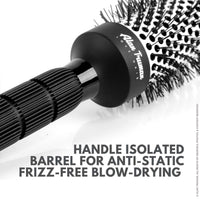 Alan Truman White Ceramic Blow Drying Brush Medium