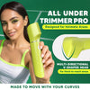 LetsShave All Under Trimmer Pro for Women, Bikini & Private Area Trimmer, Skin-Safe Gold Titanium Blades, 90Min Runtime, Waterproof Body Groomer