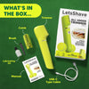 LetsShave All Under Trimmer Pro for Women, Bikini & Private Area Trimmer, Skin-Safe Gold Titanium Blades, 90Min Runtime, Waterproof Body Groomer