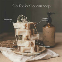 Anour Coffee & Coconut Vegan Bathing Soap 100gm