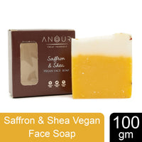 Anour Saffron & Shea Vegan Face Soap 100 gm