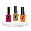 Asmee Hamper 10 Golden Treasure Classic Nail Polish | Lotus Pink Premium Nail Polish | Mustard Yellow Gel Nail Polish