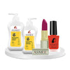 Asmee Hamper 12 Shampoo | Conditioner | Stargazer Lipstick | Orange Crush Gel Nail Polish