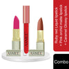 Asmee Hamper 9 Ruby Red Liquid Lipstick | Pink Orchid Matte Lipstick | Caramel Glossy Lipstick