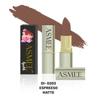 Asmee Matte Lipstick Velvet Red | Espresso | French Rose | Pink Orchid | Tangerine