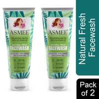 Asmee Natural Fresh Face Wash 100 ml * 2