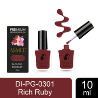 Asmee Premium Gel Nail Polish Rich Ruby