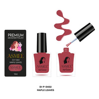 Asmee Premium Nail Polish Maple Leaves