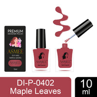 Asmee Premium Nail Polish Maple Leaves