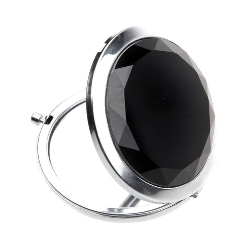 Majestique Crystal Edge Beauty Folding Mirror With Magnification Assorted 1 Piece