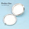 Majestique Crystal Edge Beauty Folding Mirror With Magnification Assorted 1 Piece