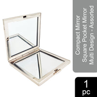 Majestique Compact Square Mirror Assorted 1 Piece