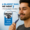 LetsShave Pro 6 Plus Shaving Razor Blade for Men (Pack of 4)