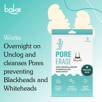 BAKE 2% Salicylic Acid Nose Patches for Pore Cleansing, Blackhead Removal & Sebum Control with Hydrocolloid - 5
