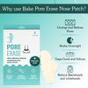 BAKE 2% Salicylic Acid Nose Patches for Pore Cleansing, Blackhead Removal & Sebum Control with Hydrocolloid - 15