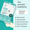 BAKE 2% Salicylic Acid Nose Patches for Pore Cleansing, Blackhead Removal & Sebum Control with Hydrocolloid - 24