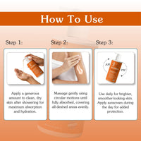 BAKE 10% Vitamin C Ultra Brightening Serum Body Lotion with Niacinamide for Even Skin Tone & Skin Barrier Support -300ml - 6