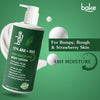 BAKE 12% AHA + BHA Body Lotion with Lactic Acid & Salicylic Acid for Body Acne, Rough & Bumpy Skin, Strawberry Legs -300ml - 5
