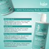BAKE 12% Glycolic Acid + Lactic Acid AHA Exfoliating Body Lotion for Brightening, Dead Skin Removal, Smooth Skin Texture & 48H Moisture -300ml - 3