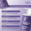 BAKE 2% Kojic Acid + Blueberry Brightening Body Lotion SPF 30 with Alpha Arbutin for Dark Spots, Uneven Skin Tone & Daily Hydration -300ml - 3