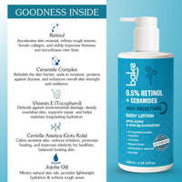 BAKE 0.5% Retinol + Ceramides Body Lotion for 48H Moisture, Anti-Aging, Skin Repair & Rejuvenation-300ml - 7
