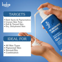 BAKE 10% Niacinamide + Kojic Acid Body Lotion with SPF 30 for Pigmentation, Skin Brightening & Smooth Texture | 48H Hydration-300ml - 3