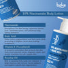 BAKE 10% Niacinamide + Kojic Acid Body Lotion with SPF 30 for Pigmentation, Skin Brightening & Smooth Texture | 48H Hydration-300ml - 6