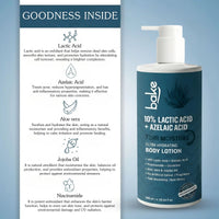 BAKE 10% Lactic Acid + Azelaic Acid Body Lotion For Bumpy Skin, Exfoliates Skin & Improves Skin Texture With 72-Hour Ultra Hydration-300ml - 7