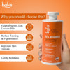 BAKE 10% Vitamin C Ultra Brightening Serum Body Wash with Niacinamide for Tan Removal, Even Skin Tone & Glow-300ml - 2