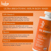 BAKE 10% Vitamin C Ultra Brightening Serum Body Wash with Niacinamide for Tan Removal, Even Skin Tone & Glow-300ml - 4