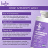 BAKE 2% Kojic Acid Brightening Body Wash with Glycolic Acid for Pigmentation ,Tan Removal & Dark Spots-300ml - 4