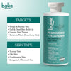 BAKE 2% Glycolic Acid + 3% Lactic Acid AHA Body Wash for Tan Removal, Strawberry Skin, Rough & Bumpy Skin -300ml - 4
