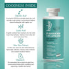 BAKE 2% Glycolic Acid + 3% Lactic Acid AHA Body Wash for Tan Removal, Strawberry Skin, Rough & Bumpy Skin -300ml - 5