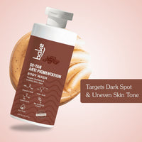 BAKE De-Tan Anti Pigmentation Coffee Body Wash with Kojic Acid & Lactic Acid for Dark Spots, Pigmentation, Tan Removal, Dullness & Uneven Skin Tone-300ml - 6