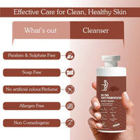 BAKE De-Tan Anti Pigmentation Coffee Body Wash with Kojic Acid & Lactic Acid for Dark Spots, Pigmentation, Tan Removal, Dullness & Uneven Skin Tone-300ml - 7