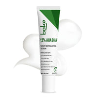 BAKE 12% AHA BHA Night Exfoliating Serum with Salicylic Acid for Smooth Skin, Pore Refining & Cell Turnover -30g - 1