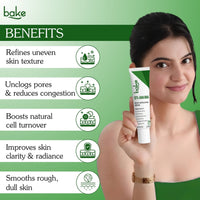 BAKE 12% AHA BHA Night Exfoliating Serum with Salicylic Acid for Smooth Skin, Pore Refining & Cell Turnover -30g - 3
